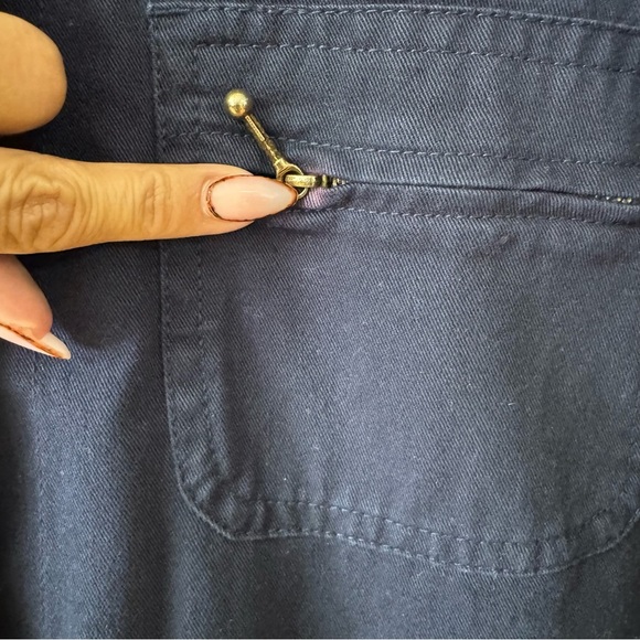 Cabin Creek Button Up Chore Coat Jacket Size M Blue Cabincore Outdoors Minimal - Picture 4 of 10